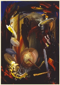 Triptych Fragments of Jazz. Percussion